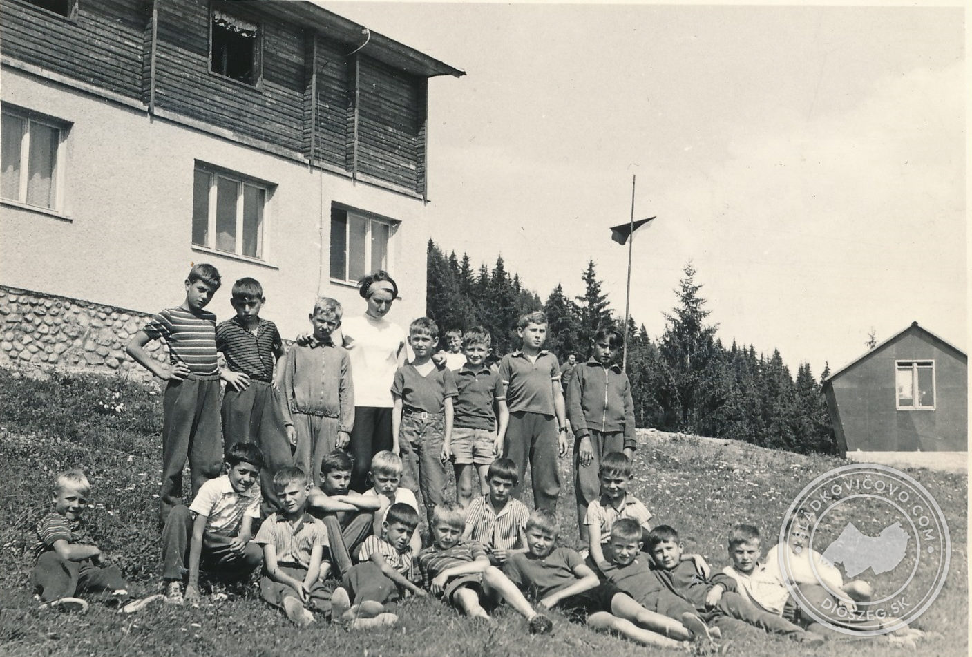 Pioniersky tábor na cukrovarskej chate v Žiarskej doline (1969)